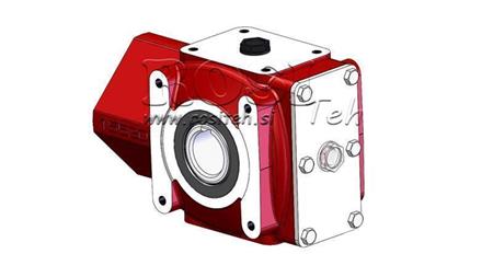 PŘEVODOVKA - PŘEVODOVKA RT100 PRO HYDRAULICKÝ MOTOR MP/MR/MS POMĚR 3.1:1