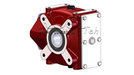 GEARBOX - GEARBOX RT120 FOR HYDRAULIC MOTOR MP/MR/MS RATIO 4.1:1