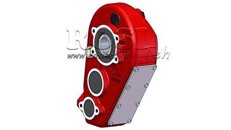 GEARBOX - GEARBOX RT420 FOR HYDRAULIC MOTOR MP/MR/MS RATIO 35.2:1