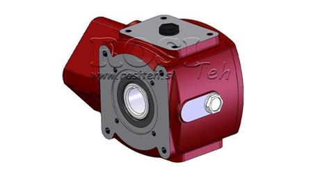 PŘEVODOVKA - PŘEVODOVKA RT90EC PRO HYDRAULICKÝ MOTOR MP/MR/MS POMĚR 3.1:1