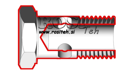 HYDRAULICKÝ HOLLOW ŠROUB 1/8