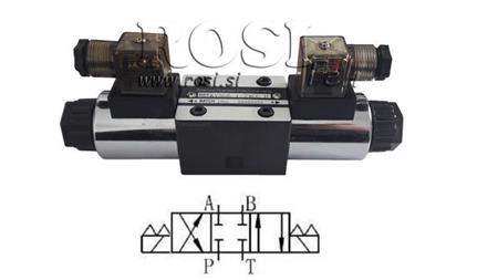 HYDRAULICKÝ ELEKTROMAGNETICKÝ VENTIL CETOP 3 12/24/230V N1