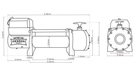 12 V ELEKTRICKÝ VYŤAH DWT 14000 HD - 6350 kg