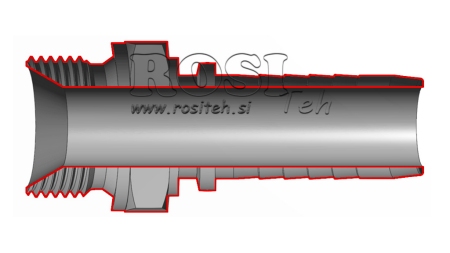 HYDRAULICKÉ PŘIPOJENÍ BSP MUŽ DN10-M22X1,5