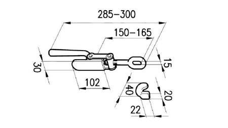 SIDE LOCK TYPE FRANCIA