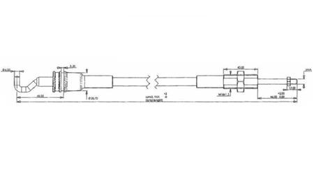 PLETENEC L=1000 - MORSE-rozměry