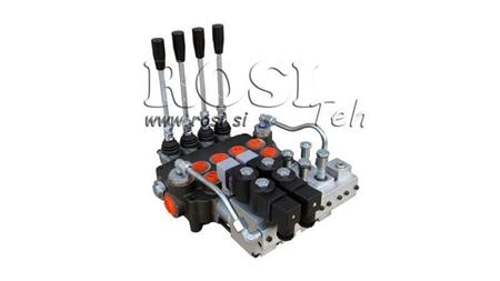 HYDRAULICKÝ VENTIL 4xP80 - EO 12V