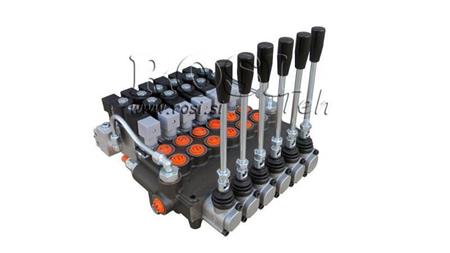 HYDRAULIC VALVE 6xP80 - EO 12V