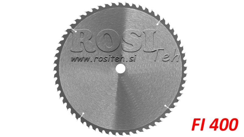 CIRCULAR SAW BLADE FOR CIRCULAR WIDIA Φ 400