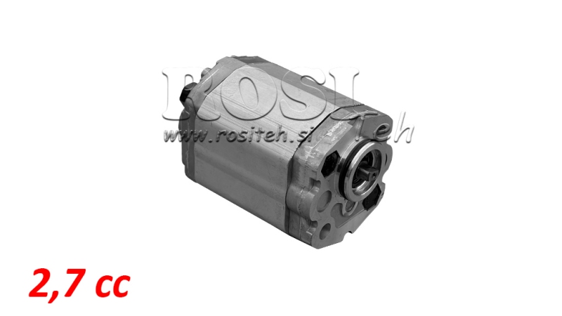 HYDRAULICKÉ ČERPADLO 10C2,7X302 2,7 CC PRAVÉ