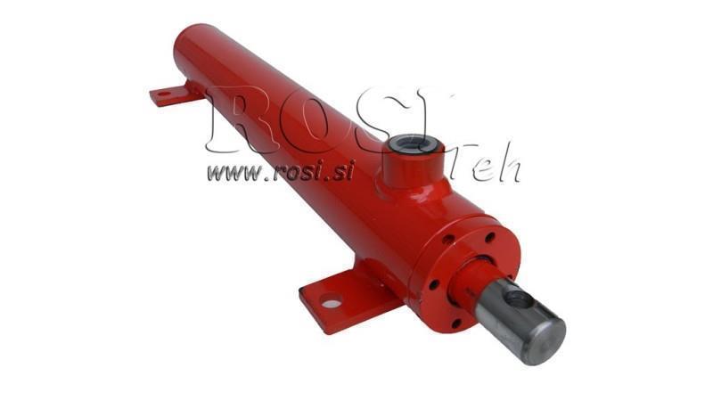 hydraulic cylinder for lifting the rake on self-loading machines 20/250