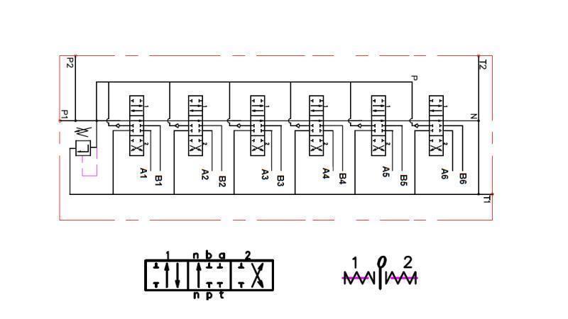 ELEKTRICKÝ SCHÉMA 6xP40