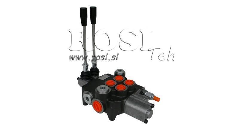 HYDRAULICKÝ VENTIL 2xP80 FLOATING