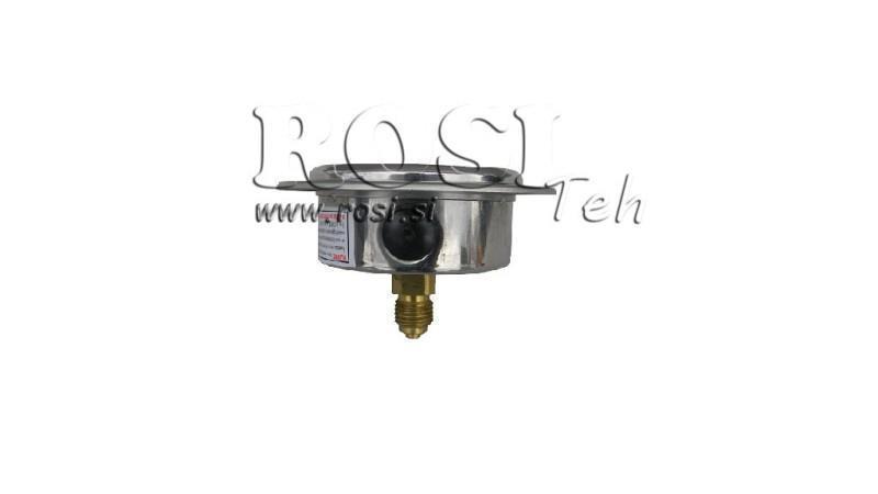 MANOMETR DN63 ZADNÍ 0 - 20 BAR - 1/4
