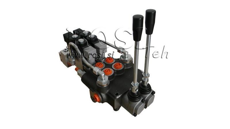 HIDRAVLIČNI VENTIL 2xP80 - EO 12V
